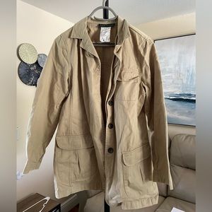 Tan Harve Benard Women’s Buttom Down Jacket (8)